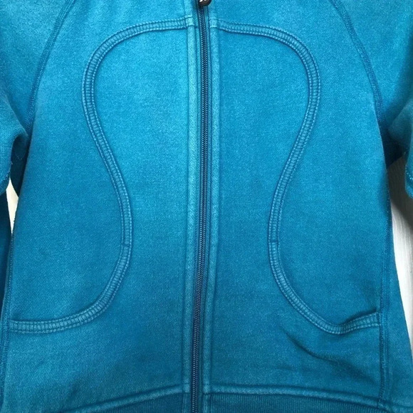 Lululemon Scuba  Hoodie Blue Size 2 - Picture 7 of 16